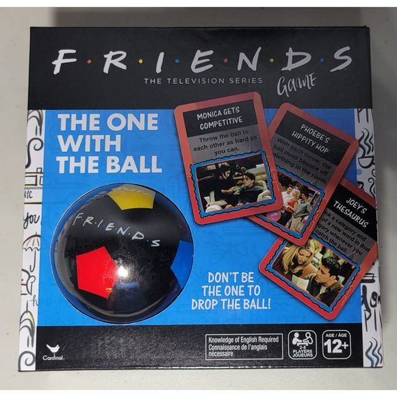 Cardinal Friends Television Series Game THE ONE WITH THE BALL 2-8 players12+ NEW - Picture 1 of 5